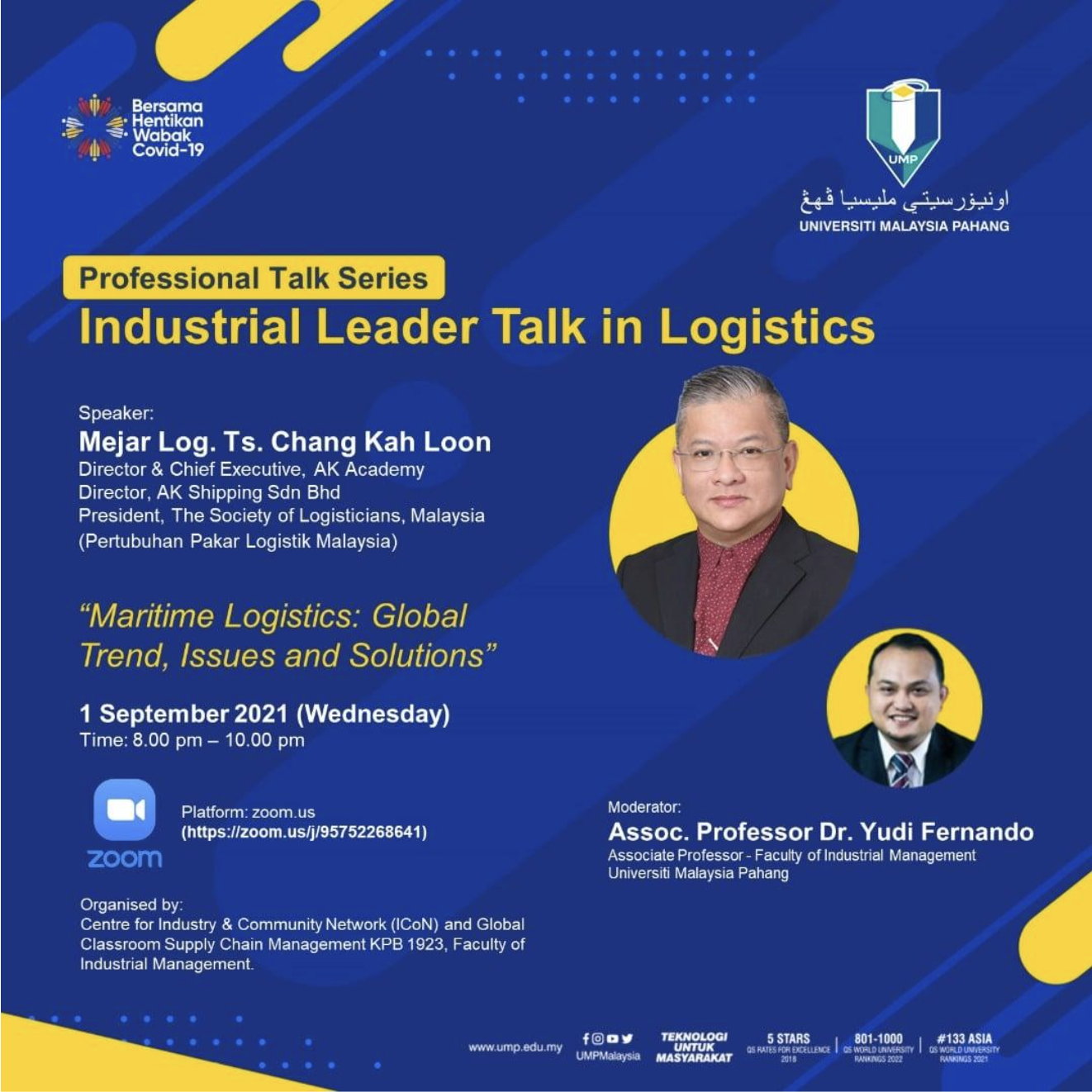 Maritime Logistics : Global Trend, Issues and Solutions